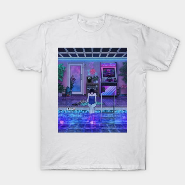 Midnight Reflections T-Shirt by amidstsilence